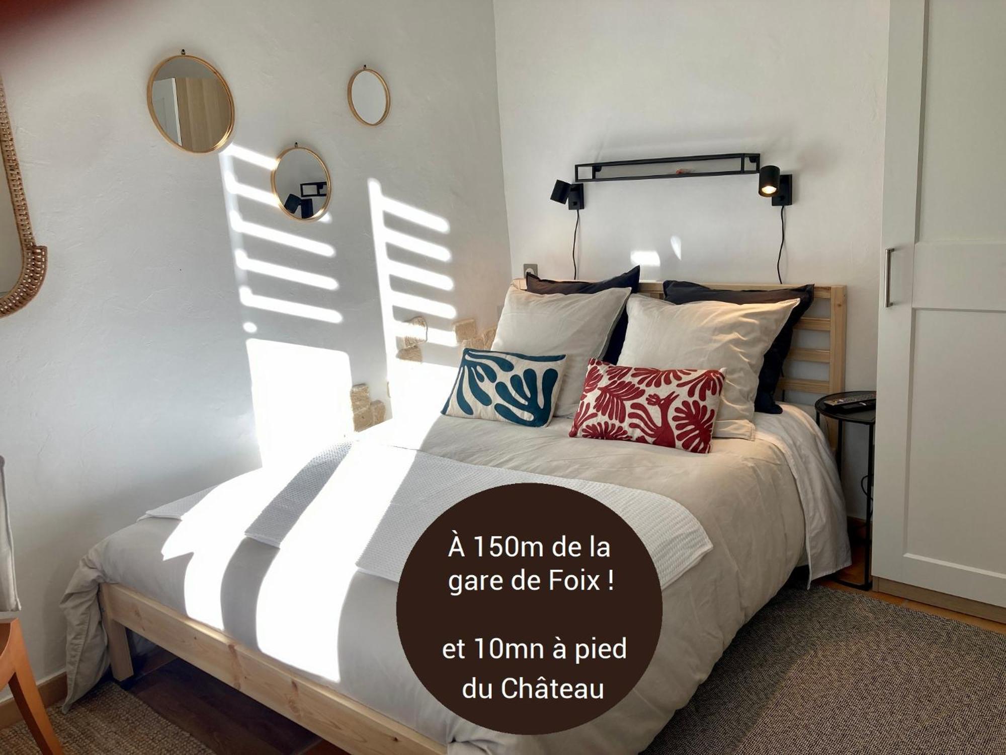 Aux 4 Logis Appart-Hotel - Studio Le Terra - Petit Dejeuner Inclus 1Ere Nuit Foix Dış mekan fotoğraf